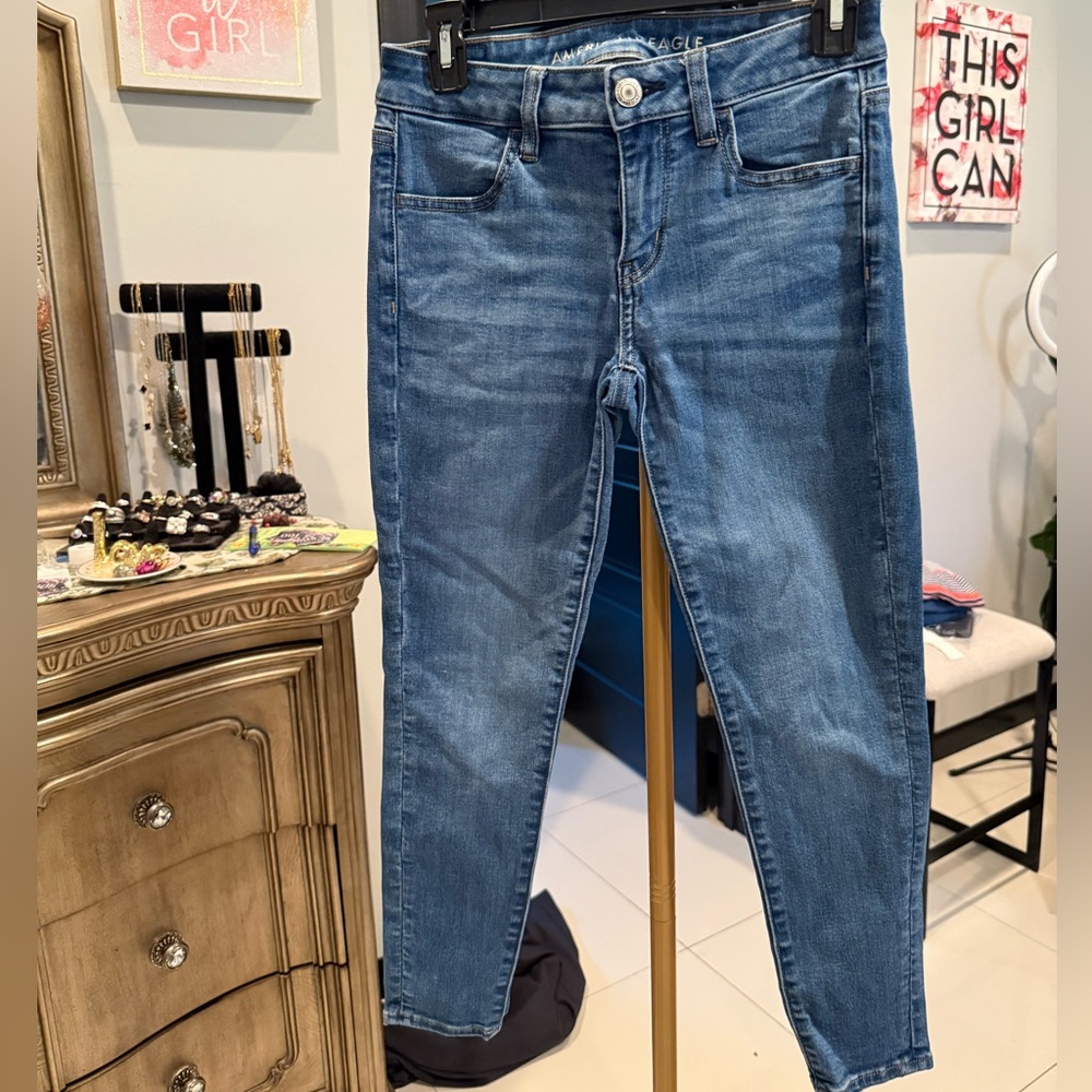 American Eagle Outfitters Women's Blue Jeans
